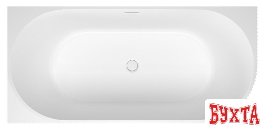 Ванна Wellsee Festive Fox 150x75 28730302R (пристенная ванна (левая) белый глянец, экран, ножки, сифон-автомат глянцевый белый) 4