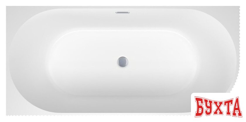 Ванна Wellsee Festive Fox 170x80 28730401R (пристенная ванна (левая) белый глянец, экран, ножки, сифон-автомат хром) 4