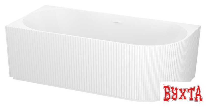 Ванна Wellsee Festive Fox 170x80 28730402R (пристенная ванна (левая) белый глянец, экран, ножки, сифон-автомат глянцевый белый) 2