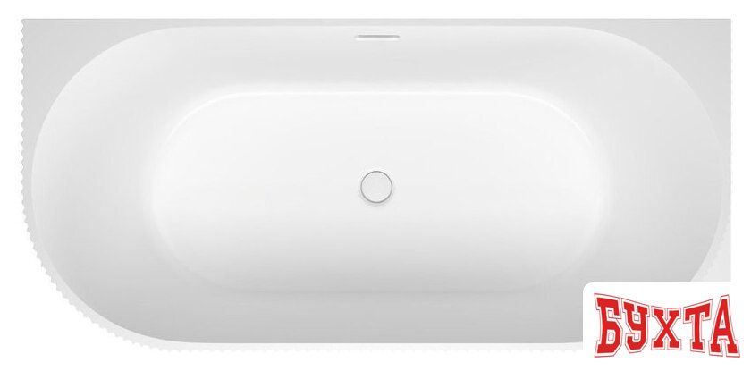 Ванна Wellsee Festive Fox 170x80 28730602R (пристенная ванна (правая) белый глянец, экран, ножки, сифон-автомат глянцевый белый) 4