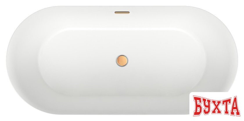 Ванна Wellsee Éclatant 2.0 167x79 231401004 (отдельностоящая ванна белый глянец, экран, ножки, сифон-автомат золото) 4