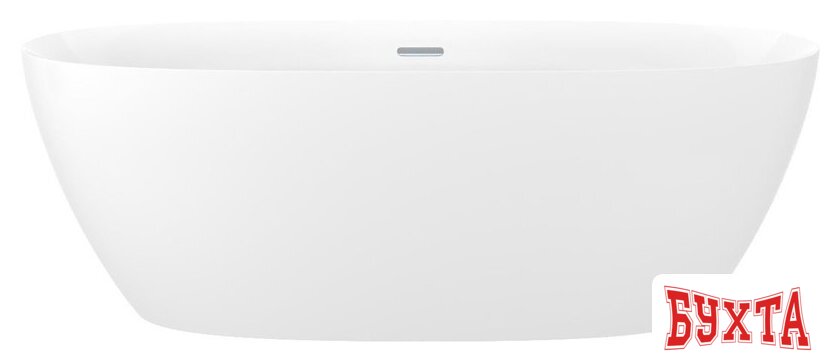 Ванна Wellsee Bliss 170x80 28820101R (отдельностоящая ванна белый глянец, экран, ножки, сифон-автомат хром) 1