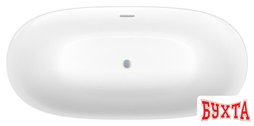 Ванна Wellsee Bliss 170x80 28820101R (отдельностоящая ванна белый глянец, экран, ножки, сифон-автомат хром) 4