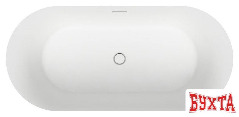 Ванна Wellsee Chalice Perfection 166x77 230602002 (отдельностоящая ванна матовый белый, экран, ножки, сифон-автомат матовый белый) 4
