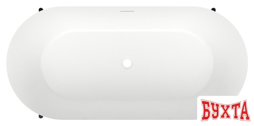 Ванна Wellsee FR.Euphoria 2.0 166x77 235501001 (отдельностоящая ванна белый глянец, экран, ножки матовый черный) 4