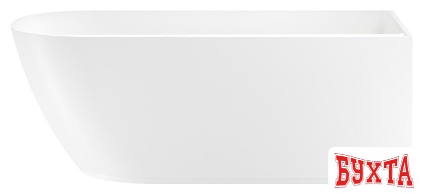 Ванна Wellsee Camellia 167x82 236102003 (отдельностоящая ванна (правая) белый глянец, экран, ножки, сифон-автомат матовый черный) 3