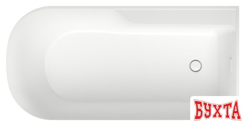 Ванна Wellsee Camellia 2.0 167x82 236202002 (отдельностоящая ванна (правая) белый глянец, экран, ножки, сифон-автомат глянцевый белый) 4