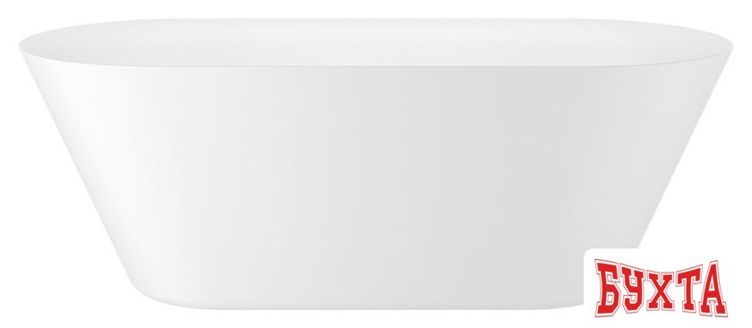 Ванна Wellsee Cute Twin R 168x75 23840104R (отдельностоящая ванна белый глянец, экран, ножки, сифон-автомат золото) 3