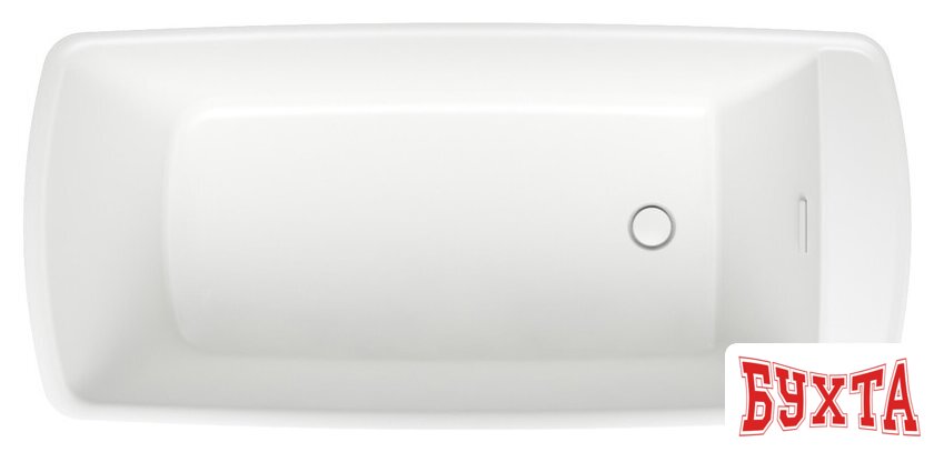 Ванна Wellsee Idéal 170x78 236901002 (отдельностоящая ванна белый глянец, экран, ножки, сифон-автомат глянцевый белый) 4