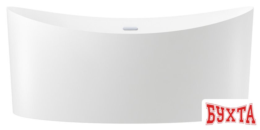 Ванна Wellsee Cerulean 174x80 231001001 (отдельностоящая ванна белый глянец, экран, ножки, сифон-автомат хром) 1