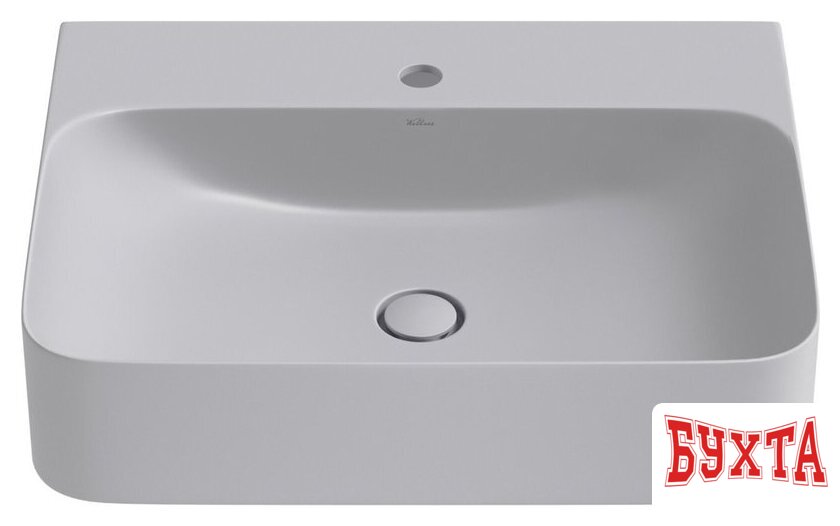 Умывальник Wellsee Clermont 302611000 с донным клапаном click-clack 1