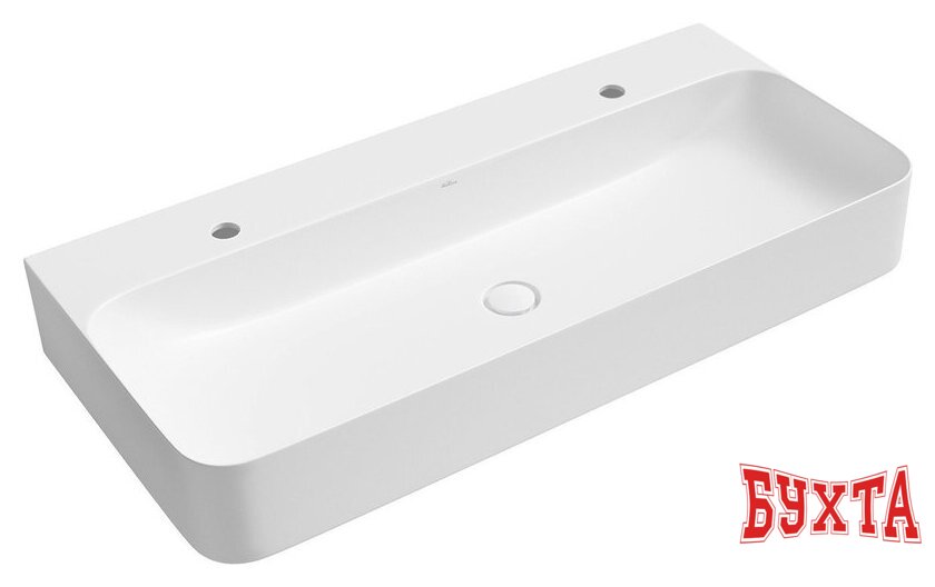 Умывальник Wellsee Clermont 302618000 с донным клапаном click-clack 2