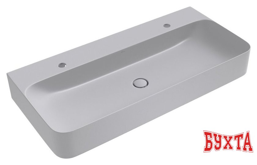 Умывальник Wellsee Clermont 302620000 с донным клапаном click-clack 2