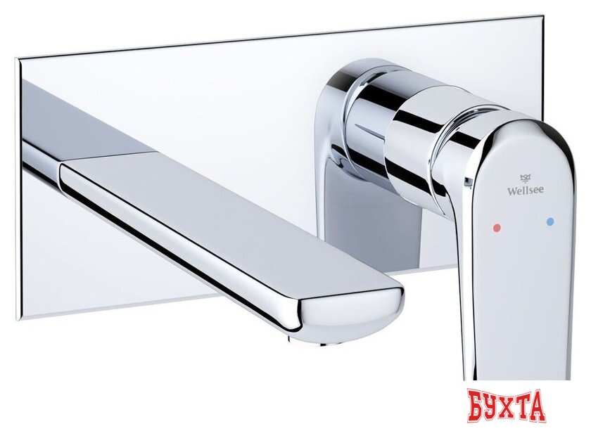 Смеситель Wellsee ICON! for life 182311001, встраиваемый (хром) 1