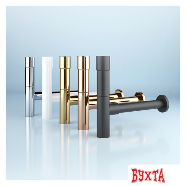 Сифон Wellsee Drainage System 182117000 (розовое золото) 3