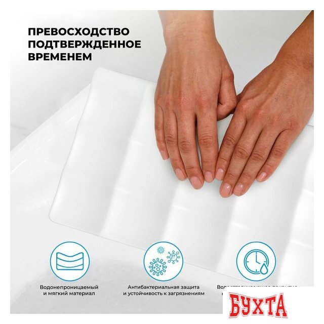 Подголовник для ванны Wellsee Useful Extras 261907000 5