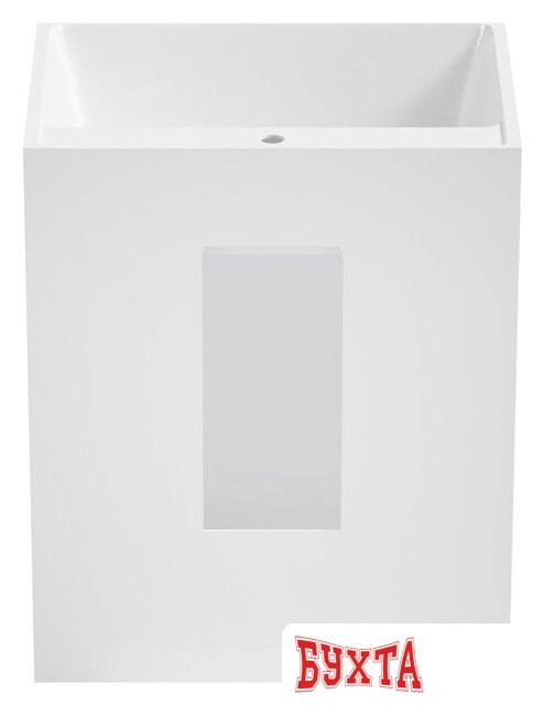 Умывальник Wellsee Doux 230501000 (отдельностоящий, с отверстием под смеситель, цвет глянцевый белый) 3