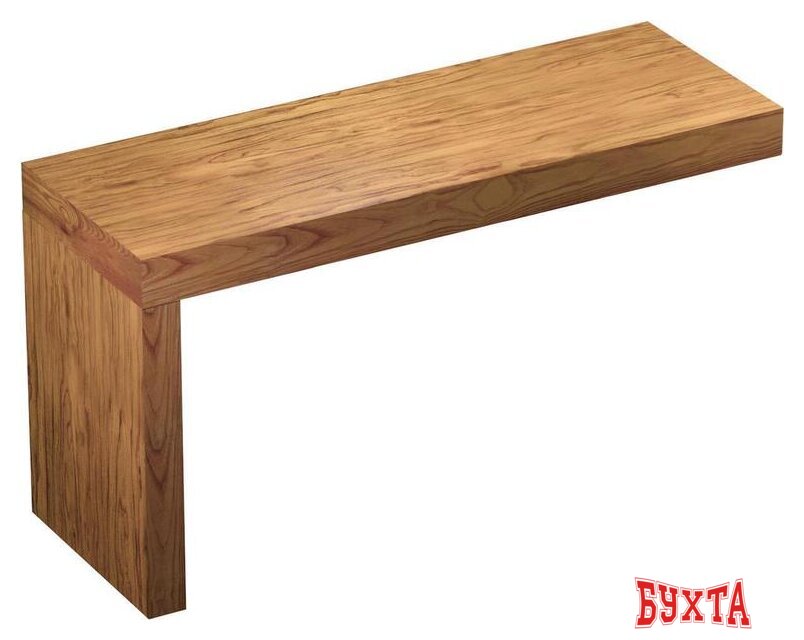 Мебель для ванных комнат Wellsee Genuine Tree 162012001, 140 см (столешница, опора 1 шт) 1