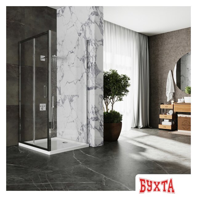 Душевой уголок Roxen Caspia 55060-120 120х80 4