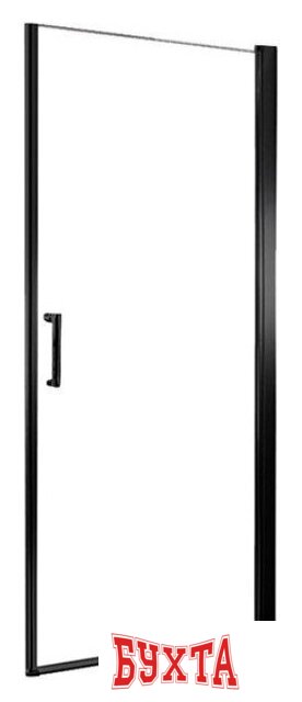 Душевая дверь Roxen Astra 580110-70B (черный/прозрачное) 4