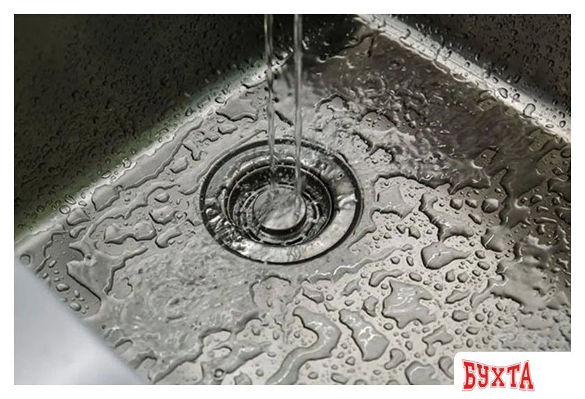 Кухонная мойка Roxen Vespa 560230-70L сатин (с коландером и дозатором) 5