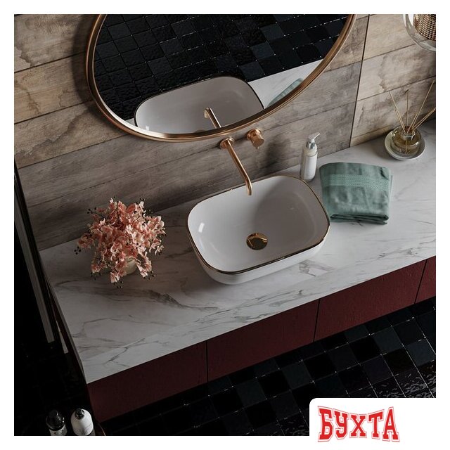 Умывальник Roxen Antares Gold 570160-G 5