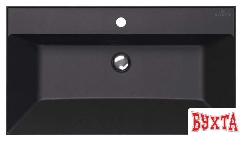 Умывальник Roxen Mila 80 black 3001180-B 2