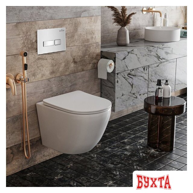 Панель смыва Roxen Glass 430280W 4