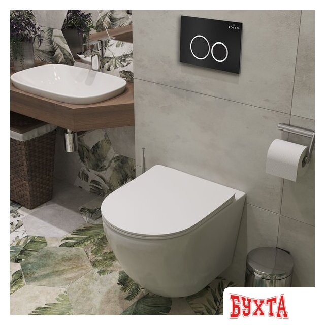 Инсталляция для унитаза Roxen StounFix Dual Fresh 811558 5