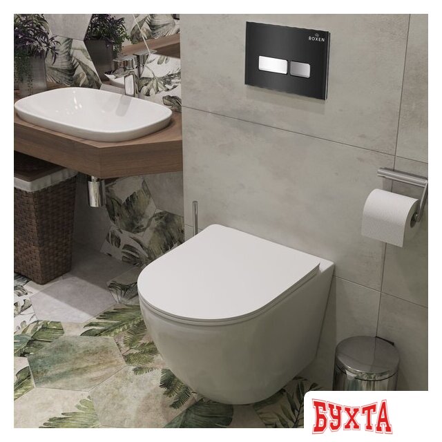 Инсталляция для унитаза Roxen StounFix Dual Fresh 873337 5