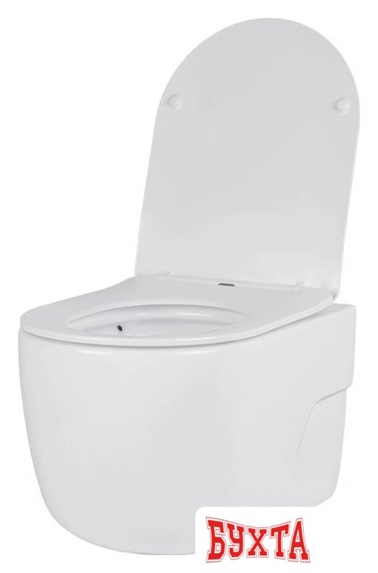 Унитаз подвесной Roxen Porto One Rimless 6 в 1 StounFix Dual Fresh 505547 (кнопка: белый глянец) 5