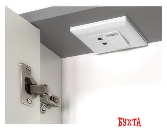 Мебель для ванных комнат Brevita Шкаф с зеркалом Balaton 80 L BAL-04080-01-Л 2