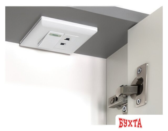 Мебель для ванных комнат Brevita Шкаф с зеркалом Balaton 80 R BAL-04080-01-П 2