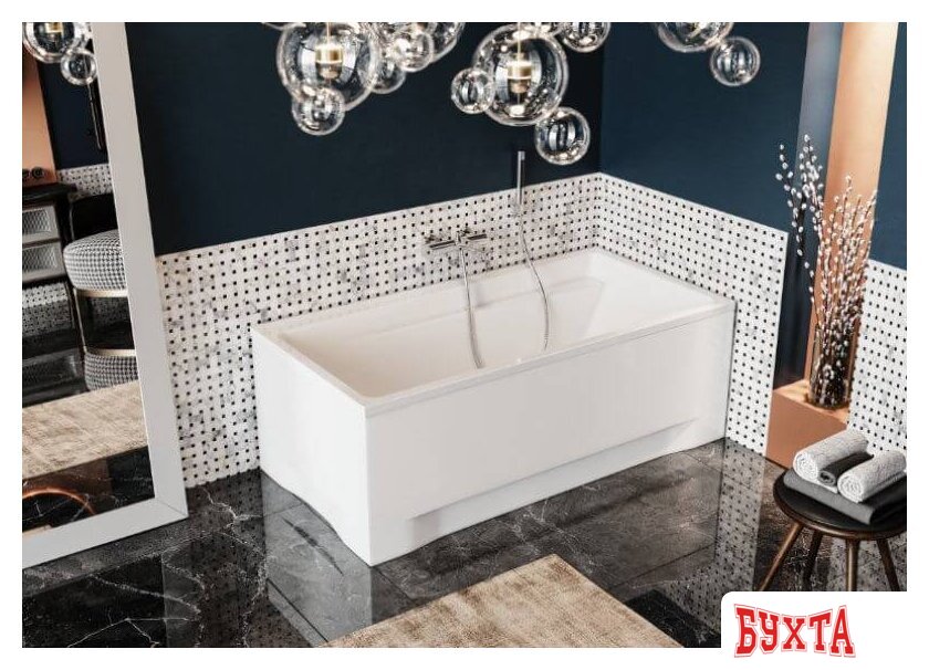 Ванна Polimat Elza 170x75 (c ножками) 2