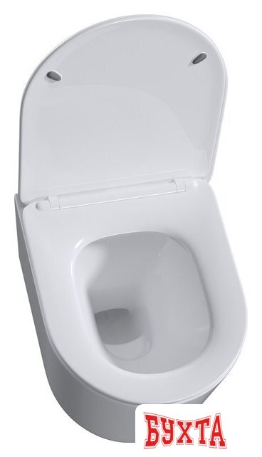 Унитаз подвесной Roxen Simple Compact в комплекте с инсталляцией StounFix Dual Fresh 6 в 1 966428 (кнопка: серый бетон) 5