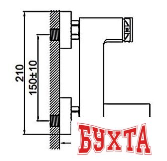 Смеситель Ledeme H78B L3178B 2
