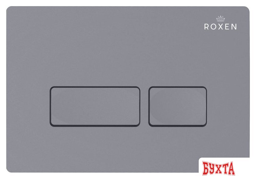 Унитаз приставной Roxen Antares в комплекте с инсталляцией Attach 5 в 1 967072 (кнопка: серый бетон) 3