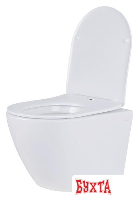 Унитаз подвесной Roxen Antares в комплекте с инсталляцией StounFix Dual Fresh 6 в 1 968010 (кнопка: золото глянцевое ) 5