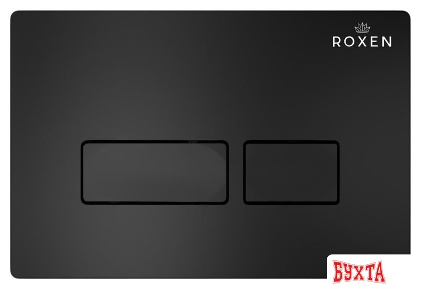 Унитаз подвесной Roxen Royal Matt в комплекте с инсталляцией StounFix Dual Fresh 6 в 1 968211 (кнопка: черный) 4