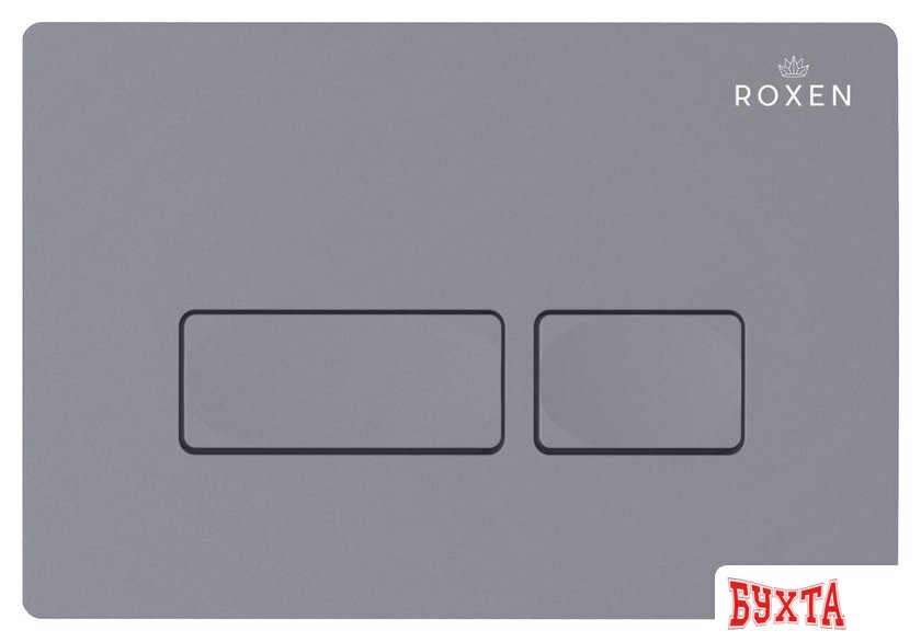 Унитаз подвесной Roxen Royal Matt в комплекте с инсталляцией StounFix Dual Fresh 6 в 1 968226 (кнопка: серый бетон) 3