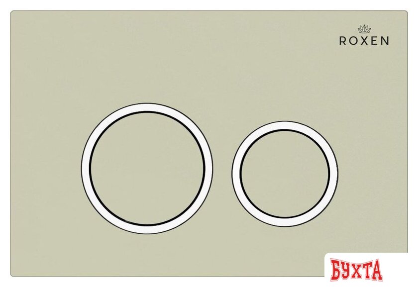 Унитаз подвесной Roxen Royal Matt в комплекте с инсталляцией StounFix Dual Fresh 6 в 1 968249 (кнопка: пастель бежевый) 3