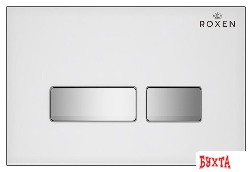 Унитаз подвесной Roxen Royal Matt в комплекте с инсталляцией StounFix Dual Fresh 6 в 1 968291 (кнопка: белый/хром) 4