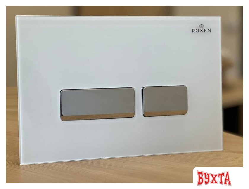 Унитаз подвесной Roxen Royal Matt в комплекте с инсталляцией StounFix Dual Fresh 6 в 1 968291 (кнопка: белый/хром) 5