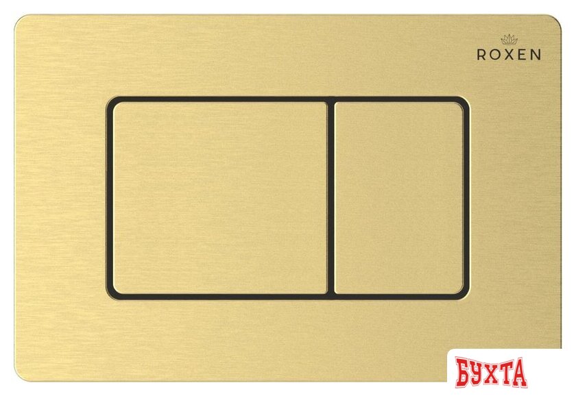 Унитаз подвесной Roxen Royal Matt в комплекте с инсталляцией StounFix Dual Fresh 6 в 1 968299 (кнопка: брашированное золото) 2