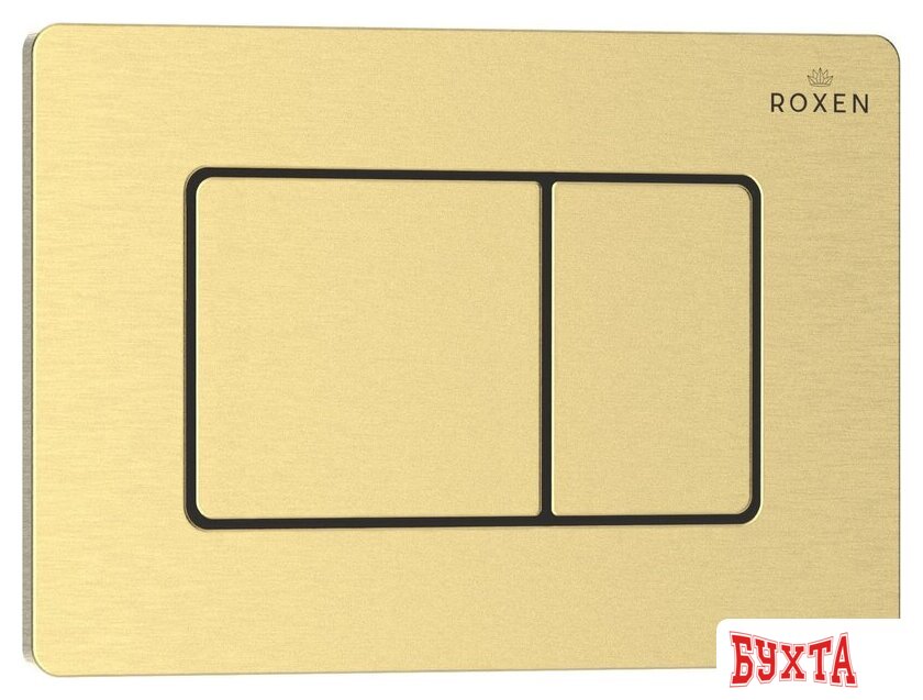 Унитаз подвесной Roxen Royal Matt в комплекте с инсталляцией StounFix Dual Fresh 6 в 1 968299 (кнопка: брашированное золото) 3