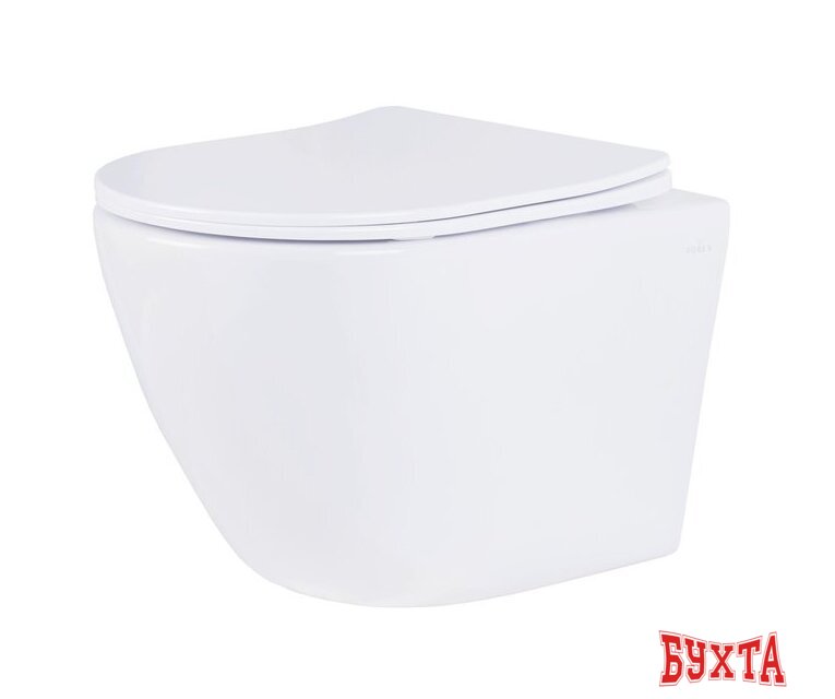 Унитаз подвесной Roxen Antares Tornado в комплекте с инсталляцией StounFix Dual Fresh 6 в 1 968346 (кнопка: пастель бежевый) 5