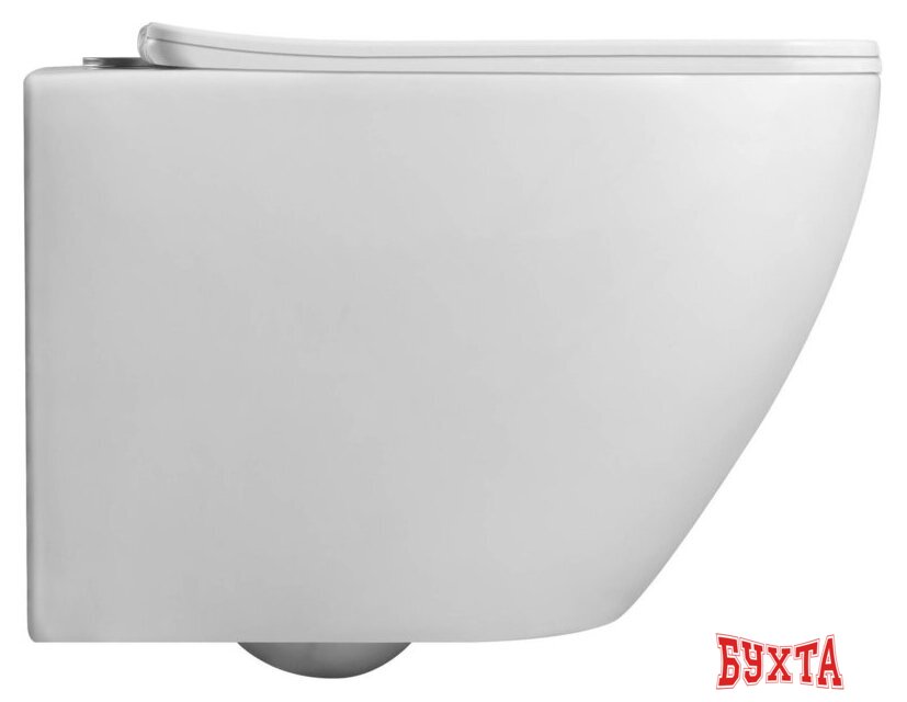 Унитаз подвесной Roxen Antares в комплекте с инсталляцией StounFix Dual Fresh 6 в 1 968451 (кнопка: брашированное золото) 5