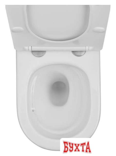 Унитаз подвесной Roxen Antares Tornado в комплекте с инсталляцией StounFix Dual Fresh 6 в 1 968463 (кнопка: брашированное золото) 5