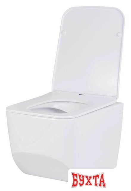 Унитаз подвесной Roxen Boro в комплекте с инсталляцией StounFix Dual Fresh 6 в 1 968466 (кнопка: брашированное золото) 5