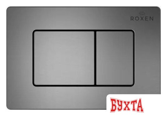 Унитаз подвесной Roxen Martin в комплекте с инсталляцией StounFix Dual Fresh 6 в 1 968521 (кнопка: оружейная сталь) 2